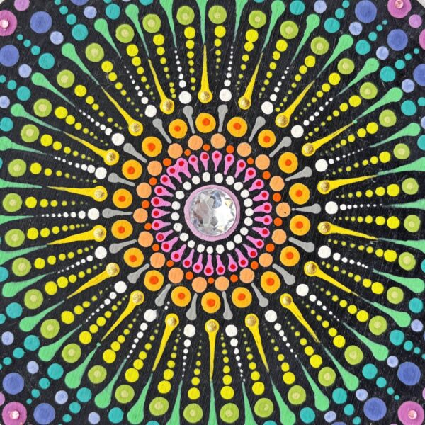 Mandala - Tęczowa (04) - obrazek 5