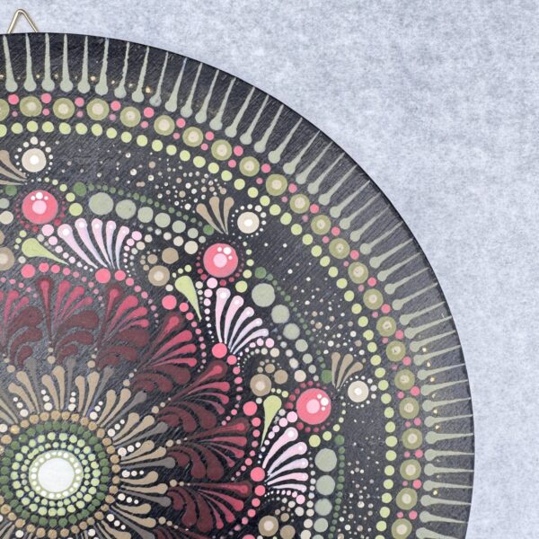 Mandala - Róż-ziel, dynamiczna (03) - obrazek 2