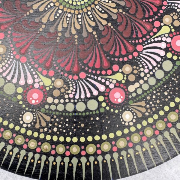 Mandala - Róż-ziel, dynamiczna (03) - obrazek 3
