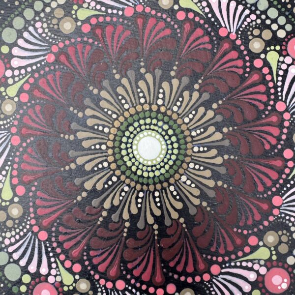 Mandala - Róż-ziel, dynamiczna (03) - obrazek 6