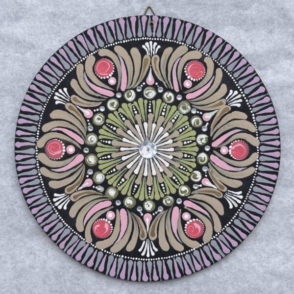 Mandala - Perłowe pióra (01)