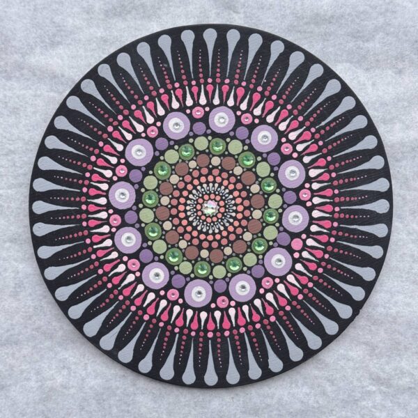 Mandala - Zielone refleksy (02)