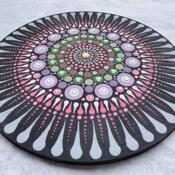 Mandala - Zielone refleksy (02) - obrazek 2