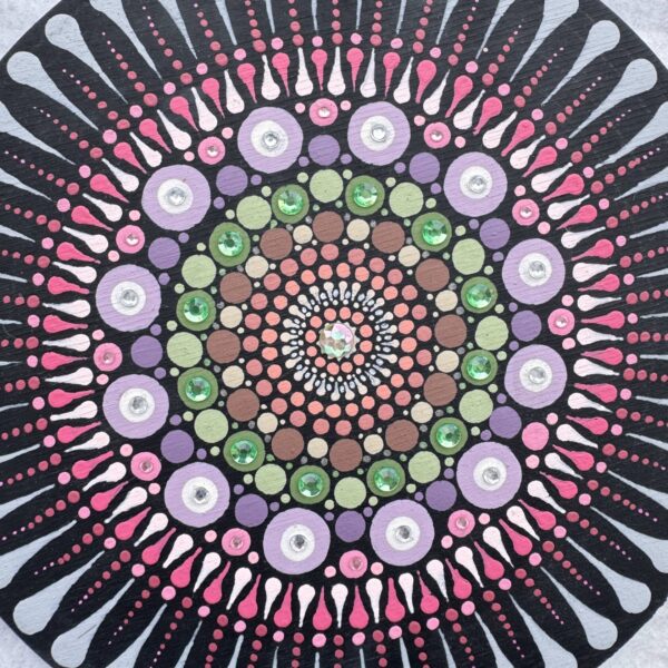 Mandala - Zielone refleksy (02) - obrazek 6