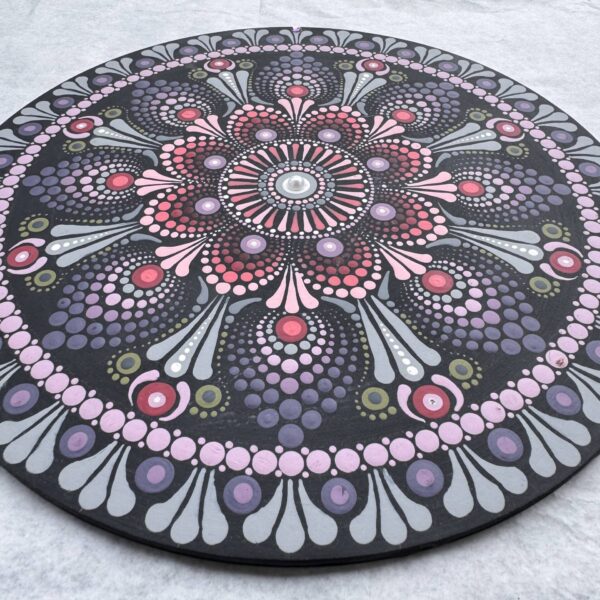 Mandala - Różowa statyczna (06) - obrazek 8