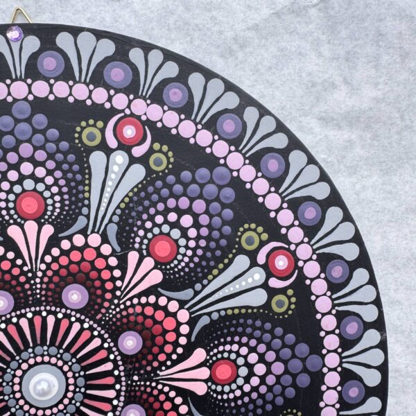 Mandala - Różowa statyczna (06) - obrazek 7