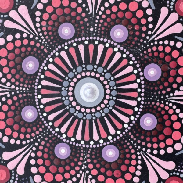 Mandala - Różowa statyczna (06) - obrazek 3