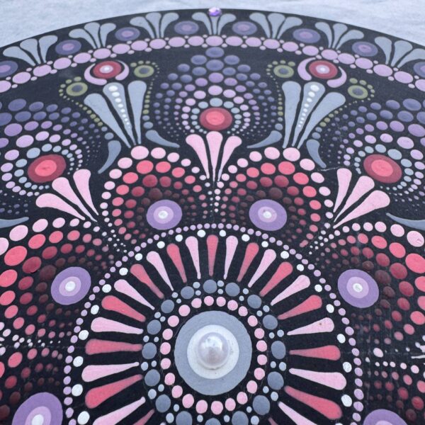 Mandala - Różowa statyczna (06) - obrazek 5