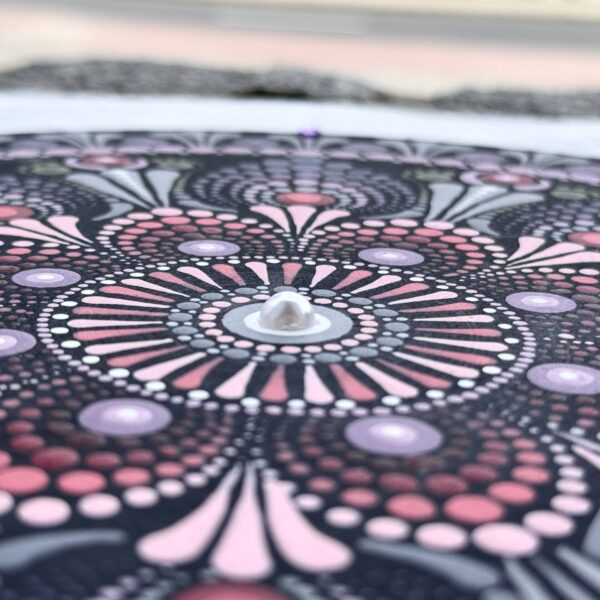 Mandala - Różowa statyczna (06) - obrazek 2