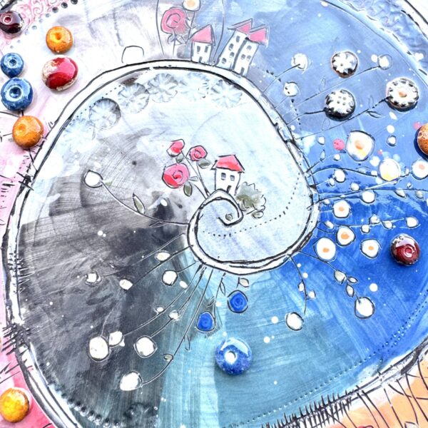 Mandala - Spiralna, duża, domek (07) - obrazek 5